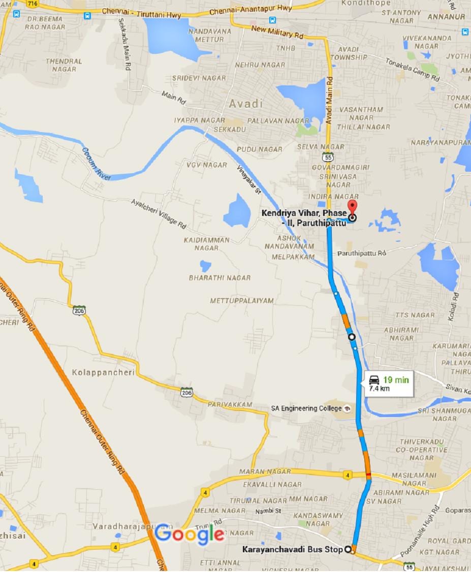 Chennai Avadi karta