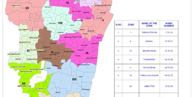 Chennai corporation församling karta