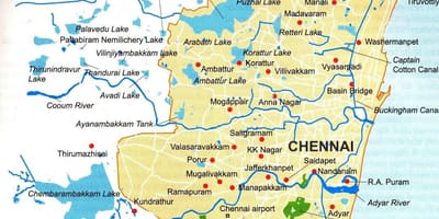 River karta Chennai