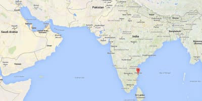 Chennai indien karta