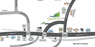 Karta över Chennai Perungalathur