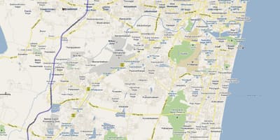 Rutt karta Chennai